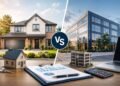 Commercial mortgage broker UK comparing residential and commercial property finance options