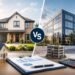 Commercial mortgage broker UK comparing residential and commercial property finance options