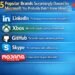 Illustration showing popular brands owned by Microsoft including GitHub LinkedIn Activision Blizzard ZeniMax and SwiftKey