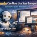 Claude AI agent using a computer to automate tasks with Anthropic technology